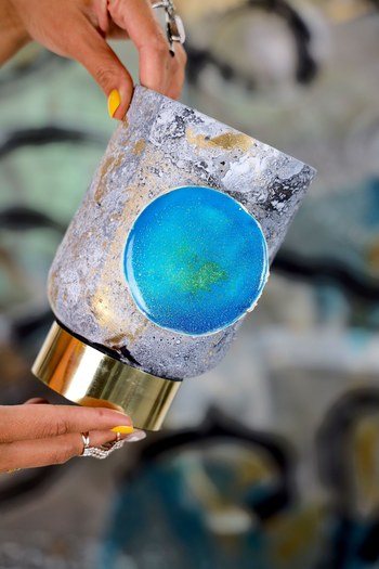 Sky is the limit 03 - Sculpture design object par Poovi Art