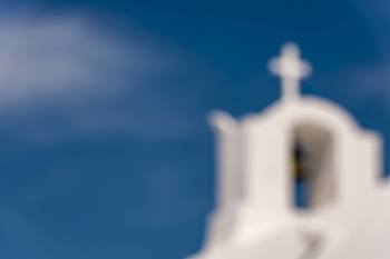 Blue Chapel - Greece - Serenity 04 von Bruno Houdayer