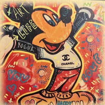 Happy life with Mickey  by ART'MONY