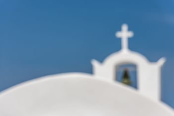 Blue Chapel - Greece - Serenity 07 von Bruno Houdayer