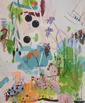 Life Loves You No.10 by Bea Garding Schubert