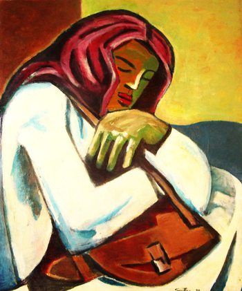 PASSAGERE ENDORMIE par Michel de Gouttes