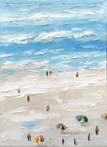 Summer vacation on beach 1311 par Jingshen You