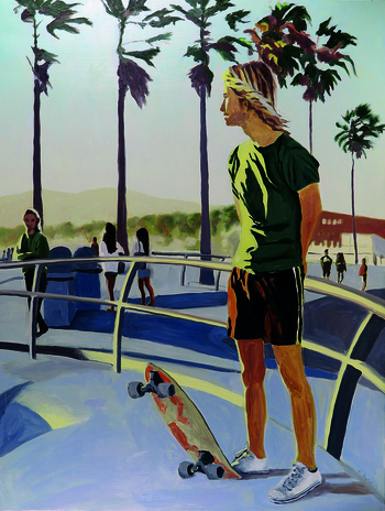 Skater Venice beach par Karine Bartoli