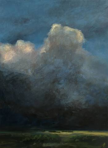 Soir d'orage par Alain Boemare