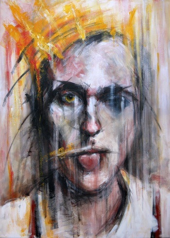 Roi fou (Roi blanc) by Tatiana Ivchenkova