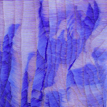 Non is gone 0803 135x135 - Huile sur toile - P6, 2018   von Chris Pillot