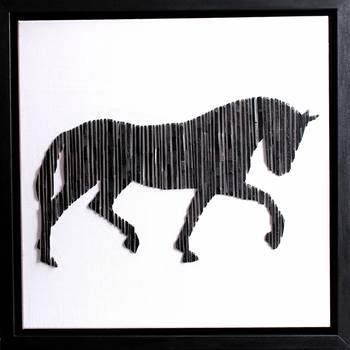 Caballo negro by Virginia Garcia Costa