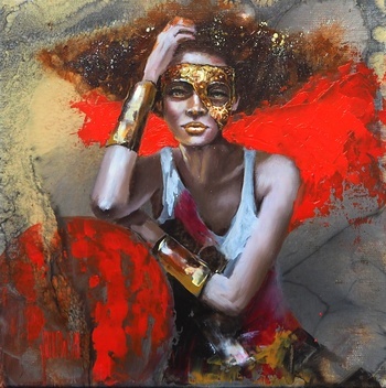 Le masque par Sylvie Julkowski-Egard