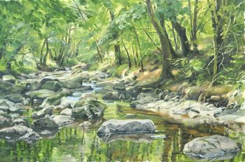 The Sumène, reflection par Anne Baudequin