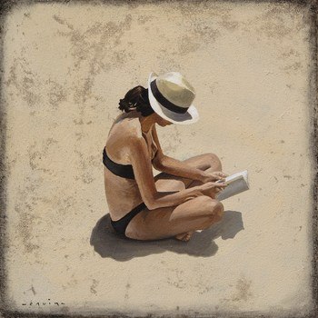 Une lectrice par Marylin Cavin