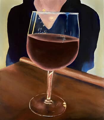 A GLASS OF RED by Mats Pehrson