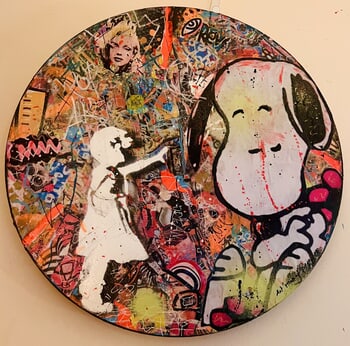 Snoopy in LOVE  par ART'MONY