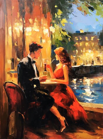  Romantic night 1407 by Jingshen You