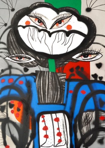 Shy Daisy von Yana Medow