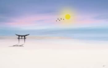 JAPANESE TORII by HOLLY WATT