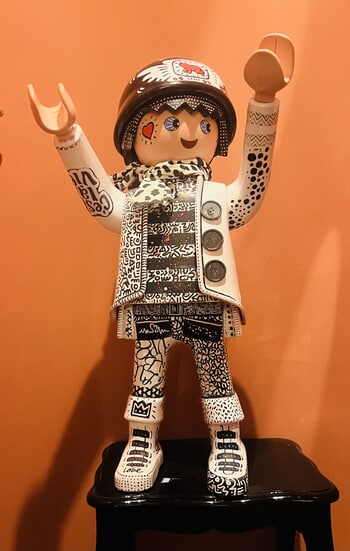 Playmobil XXL pop art love  par ART'MONY