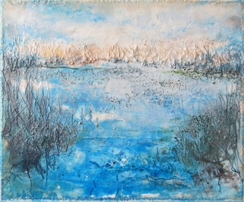 Lagunenblau von Renate Fäth