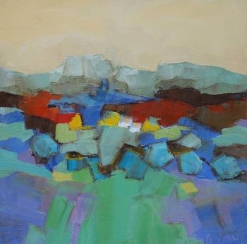 Sainte victoire by Régine Pivier-Attolini