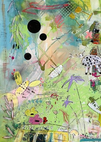 Life Loves You No.22 by Bea Garding Schubert