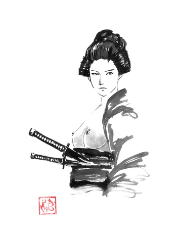 geisha samurai par Péchane