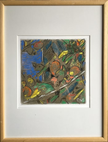 Feuilles et fruits  T100111 by Bernard Marie Collet