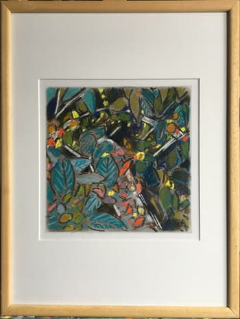 Fleurs rouges et jaunes  T091117 by Bernard Marie Collet