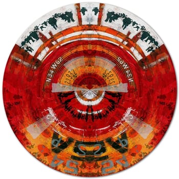 MOVE ON VII Circular  by Sven Pfrommer