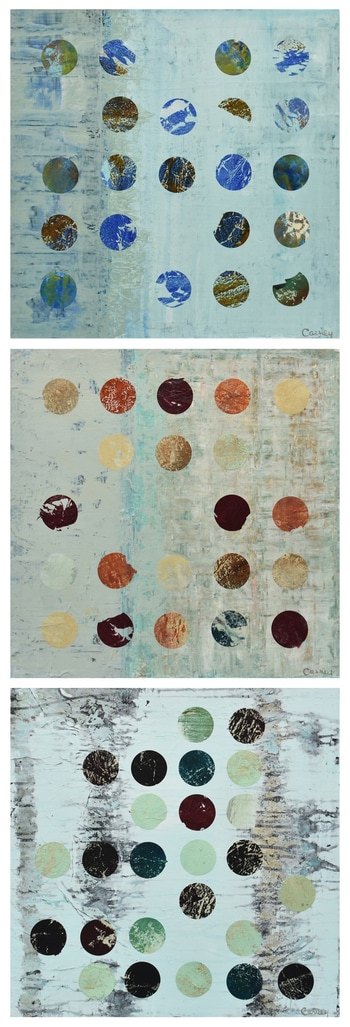 Oil Rings-Moments-Rebound by Lisa Carney