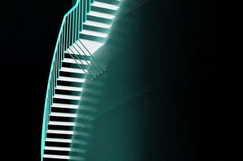 Eternity - Stairs 02 by Bruno Houdayer