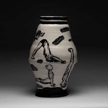 Yoga Tall vessel by Gail Altschuler