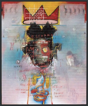 Basquiat's Crown by Angel London