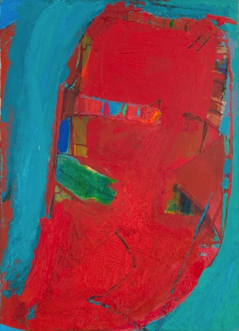 'Porthleven 22 (Red Harbour)' by Ashley Hanson