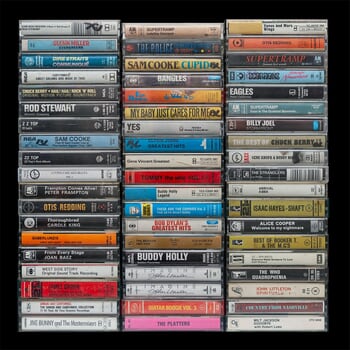 MÉMOIRE - MIXTAPE / K7 - BLACK EDITION by Morgan Paslier