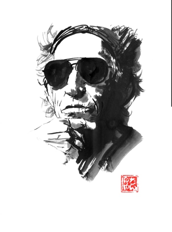keith richards by Péchane