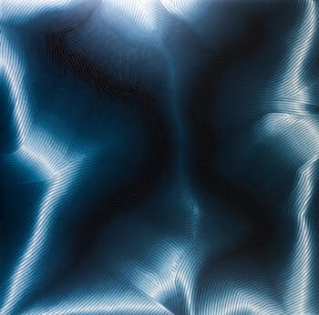 Indigo S1 01 2023 -120x120cm by Chris Pillot