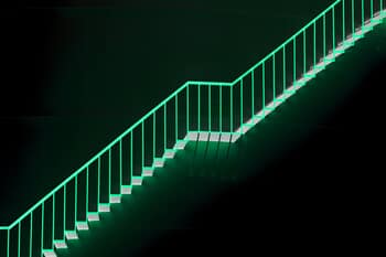 Eternity - Stairs 06 von Bruno Houdayer