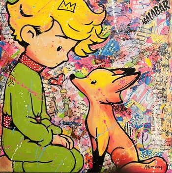 Le petit prince et le renard par ART'MONY