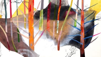 Out of the blue 01 von Poovi Art