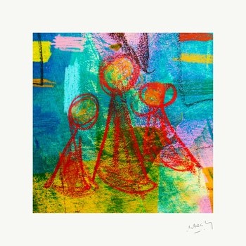 TROIS PERSONNAGES EN QUÊTE DE CPOULEURS von Marc Laffolay