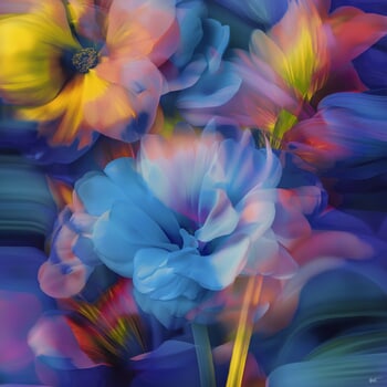 FLORAL MELI MELO 6 by HOLLY WATT