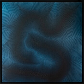  Indigo SI 01 2023 - 135 x 135 cm  by Chris Pillot