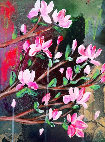 Scars to your beautiful 04 by Poovi Art