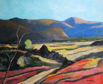 Vue de la Montagne Bleue von Michel de Gouttes