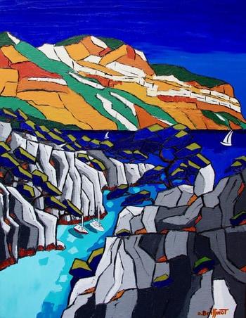 Cassis, Calanque d’Envau et cap Canaille by Olivier Boissinot