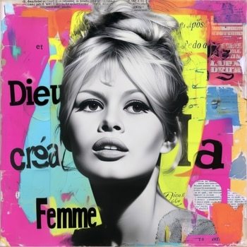 BRIGITTE BARDOT by HOLLY WATT