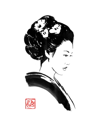 Jolie geisha von Péchane