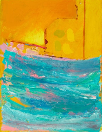 'Porthleven 58 (Four Yellows)' by Ashley Hanson