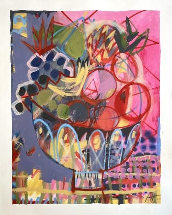 Wild Fruit Bowl par Anna Hymas