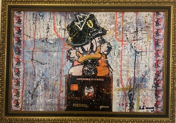 Picsou et sa carte American express ! par ART'MONY